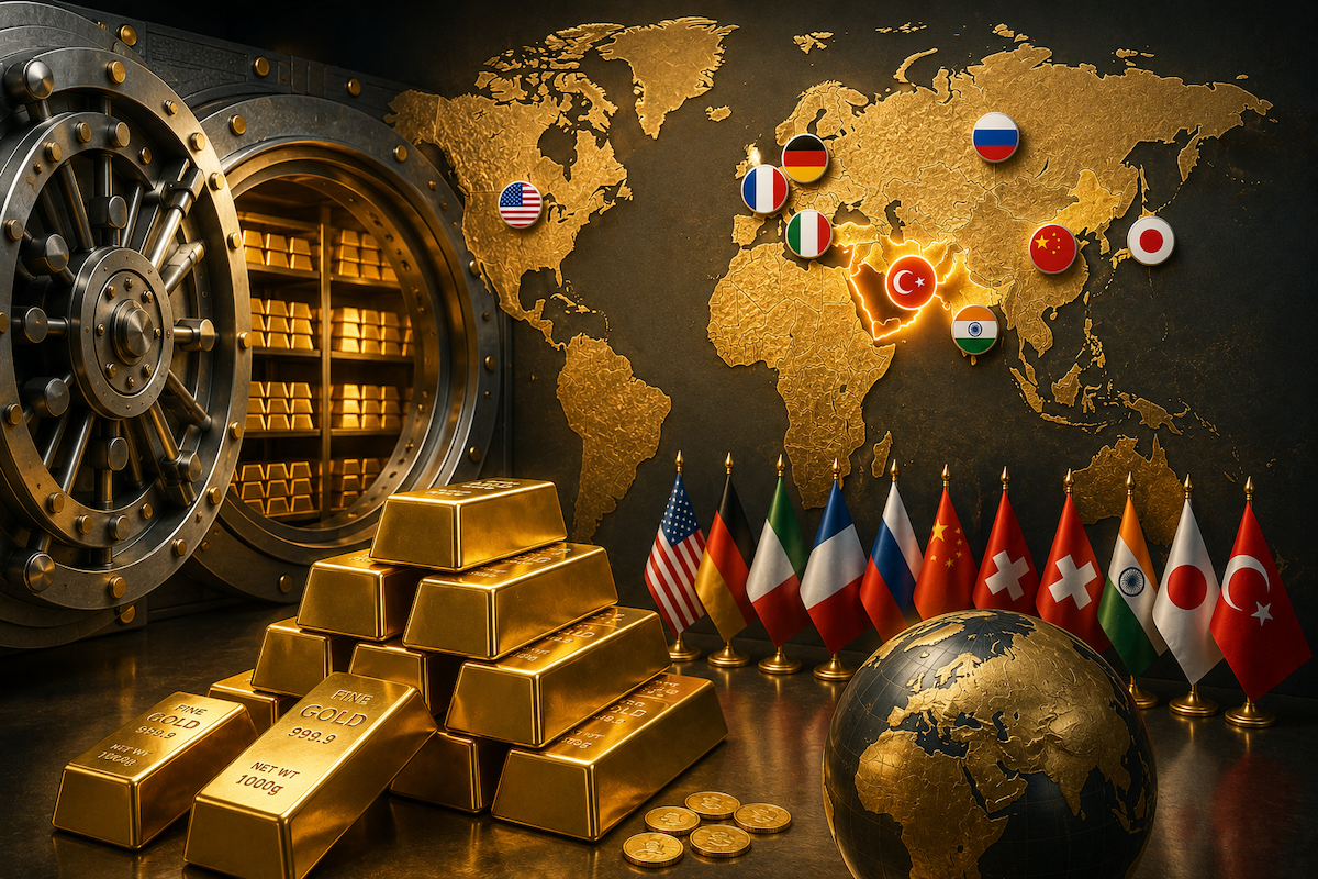 Globales Edelmetall-Ranking: Türkei in den Top-10 der größten Gold-Hüter