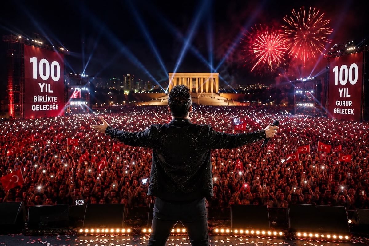 Absoluter Ticket-Ansturm in Ankara: Tarkan gibt ein gigantisches Open-Air-Konzert – und der Eintritt ist komplett gratis