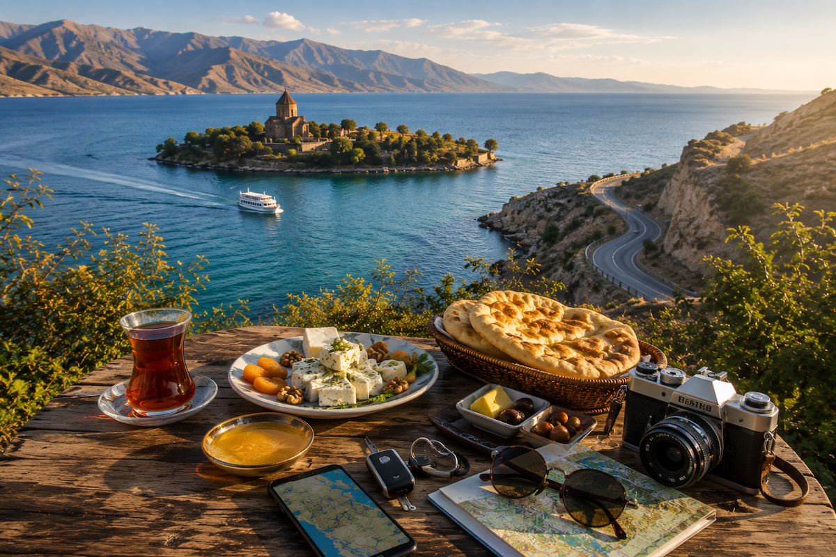 Wunderwelt Vansee: Diese spektakuläre Türkei-Route führt zu Inseln, Vulkanen und uralten Festungen