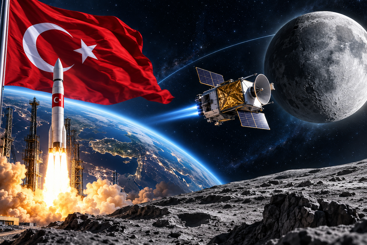 Historische Mission: Die Türkei schickt 2027 ihr eigenes Raumfahrzeug zum Mond