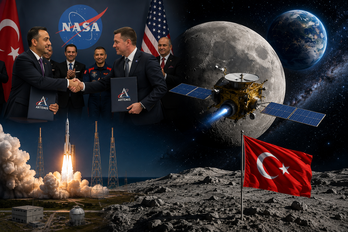 Meilenstein für Raumfahrt: Türkei unterzeichnet Artemis-Abkommen und startet 2027 zum Mond